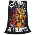 thumbnail image 2 of Mantas supersuaves de Five Nights At Freddy's para adultos, manta ligera y lavable para sofá, cama, oficina, mantas de felpa cálidas para todas las estaciones, manta de microfibra ultra suave, 2 of 8