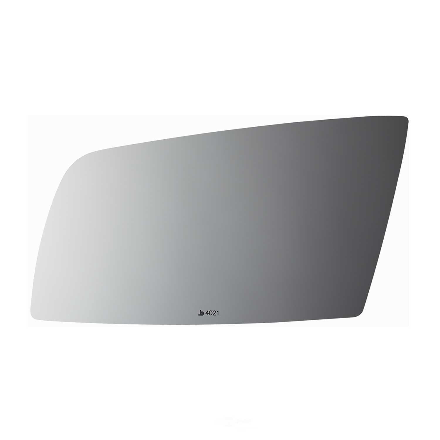 Burco Side View Mirror Replacement Glass - Clear Glass - 4021