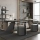 thumbnail image 2 of Meeting Room Writing Desk Pullout Under Appoint ComputerOffice Desks Modern Standing Tavolo Scrivania Ufficio Wood Furniture My Lux Decor Round, 2 of 6