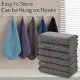 thumbnail image 2 of Jessy Home 24 Pack Coffee Washcloths for Bathroom 13x13 Inch Ultra Soft Hand Face Towels, 2 of 9