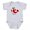 Heather Gray, variant on CafePress - MARDI GRAS CAJUN CRAWFISH - Cute Infant Bodysuit Baby Romper - Size Newborn - 24 Months
