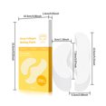 thumbnail image 3 of Korean Skin Care Dark Water Soluble Collagen Melting Patch 6pcs Aging Under Eye Neck With Glutathione Real Collagen Films, 3 of 9