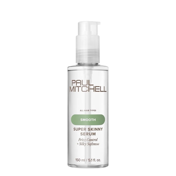 Paul Mitchell Super Skinny Serum Blowout Primer, Speeds Up Drying Time, Humidity Resistant, For All Hair Types, 5.1 fl oz.