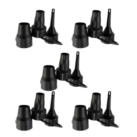 HOMEMAXS  5 Sets Cordless Inflatable Air Pump Inflator Nozzle