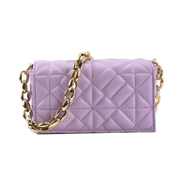 Bolso bandolera, diseño de nicho, bolso cuadrado con cadena para el hombro