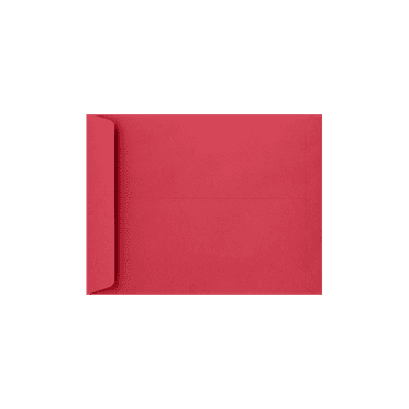 LUXPaper 10 x 13 Open End Envelopes, Holiday Red, 500/Pack