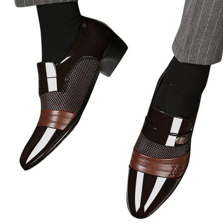 

Akiihool Oxford Shoes for Men Men s Dress Sneakers Men s Dress Shoes Classic Mens Oxfords (Brown 47)