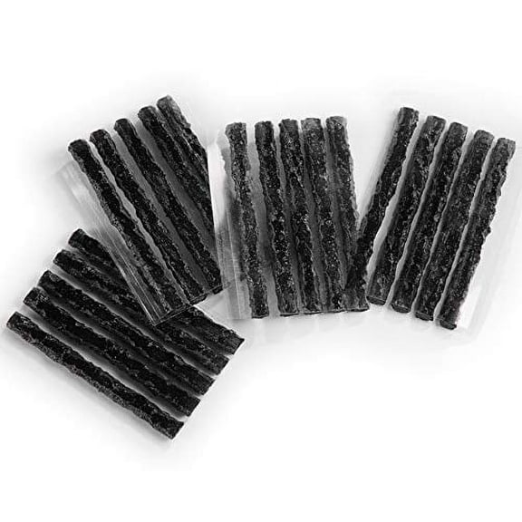 PRO BIKE TOOL Tubeless Bike Tire Repair Kit Refills 3.5mm (Black)
