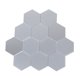 thumbnail image 5 of unbranded 12Ud Adhesivo Hexagonal De Pared Plateado Para Interior Fácil De Y Retirar, 5 of 7