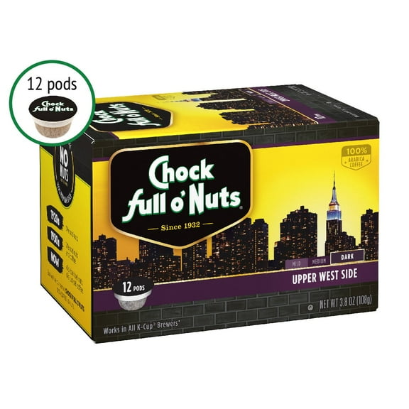 Chock full o'Nuts Keurig KCups & Coffee Pods