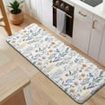 thumbnail image 5 of Pioneer Flower Floral Print Pattern Kitchen Rug Mat,Kitchen Runner Rugs Non Skid Washable,Decorative Kitchen Floor Mats for Kitchen,Sink,Laundry,17"x47.2", 5 of 7