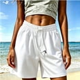 thumbnail image 5 of Cmfcve Women's Running Shorts Quick Dry Wicking Mesh Performance Workout Shorts with Drawstring, 5 of 5