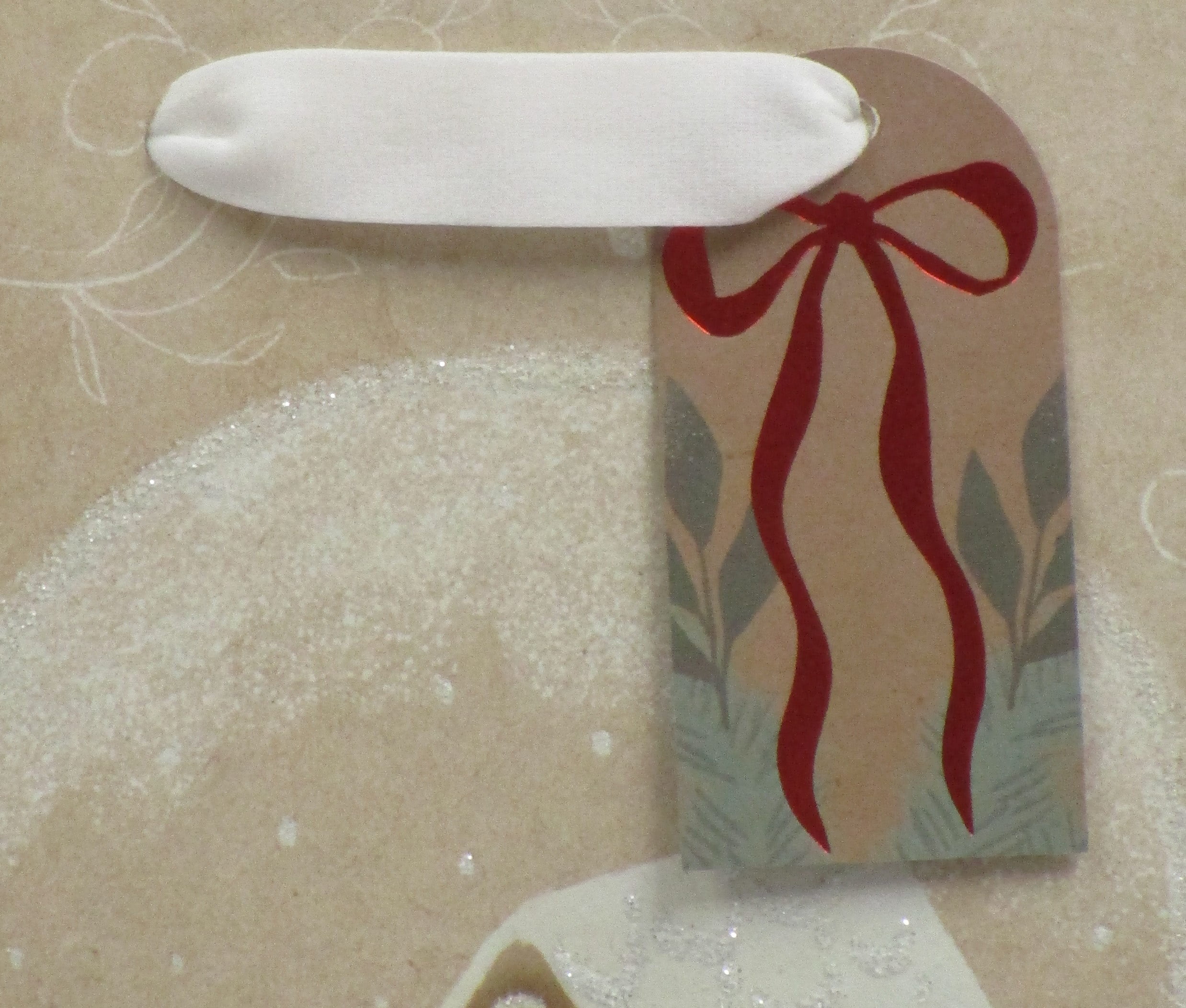 Holiday Time Cub Christmas Bag, Gingerbread House, Brown, 7.5" x 4.5" x 9.875", 1 Count, HOLIDAY TIME PL CUB GNGRBRD HSE BAG