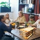 thumbnail image 4 of Mejores apiladores de bandejas - Organizador de bandeja para ahorrar espacio en un pack de 12 para horno, frigorífico y congelador, 4 of 4