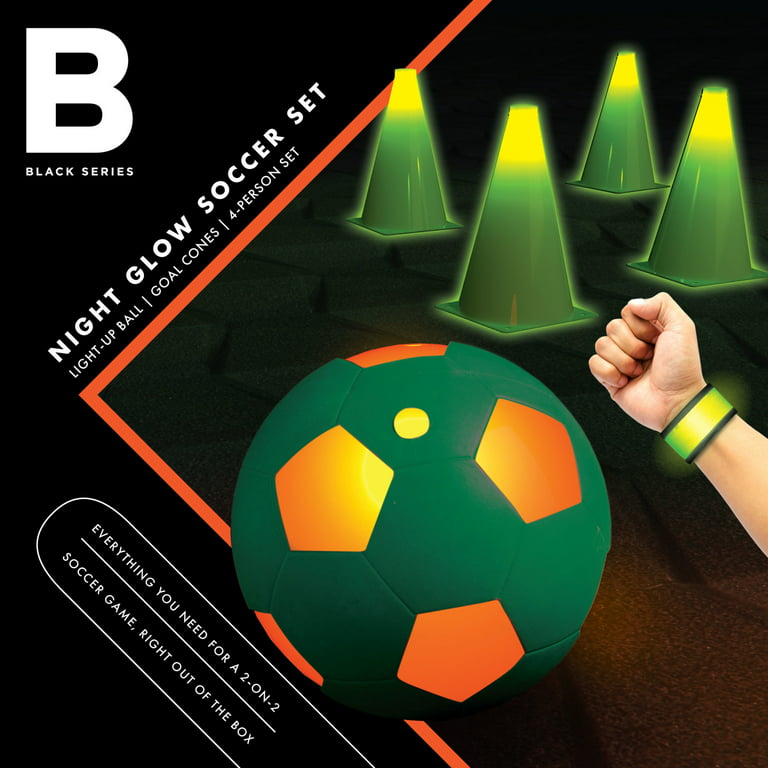 Illuminate Your Soccer Games with a Glowing Twist Soccer Ball, 20% Off Today