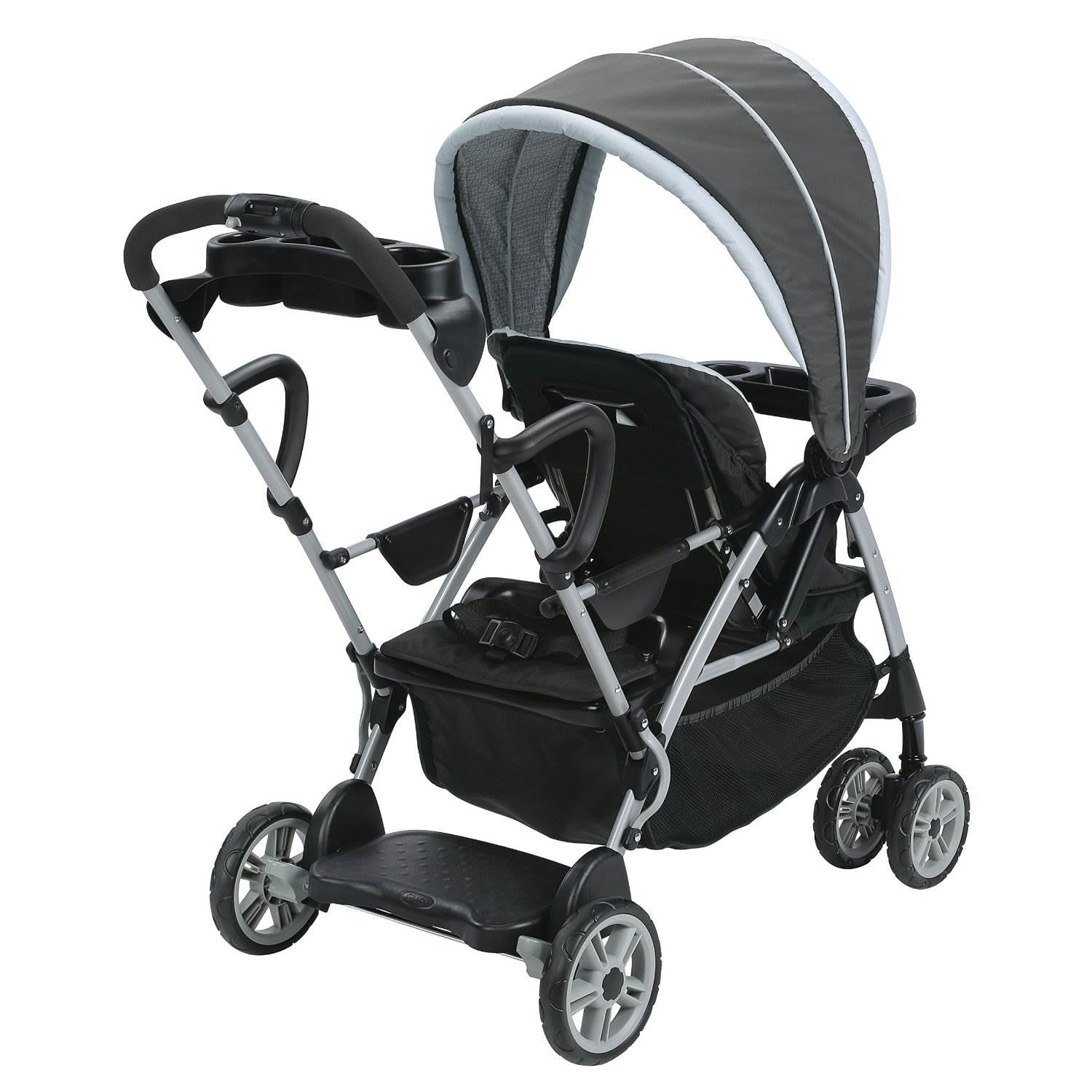 Graco RoomFor2 Dual Stand Ride Stroller Car Seat Travel