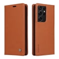 thumbnail image 4 of Funda para Samsung Galaxy S21 Ultra Estuche de Cuero PU Tipo Cartera con Ranuras para Tarjetas y Cierre Magnético, 4 of 5