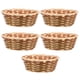 thumbnail image 1 of ColoMX Cesta de bambú de 5 uds., cesta de almacenamiento para el hogar, cesta de almacenamiento de alimentos, cestas de frutas de escritorio, 1 of 7
