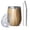 White-8, variant on 12oz Insulated Wine Tumbler with Lid & Straw, Stainless Steel Egg Shape Cup, Wood Print