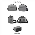 thumbnail image 5 of 2X for HY320 Projector Bag Shockproof Camera Case Travel Carrying-Bag Storage for Projectors Gray, 5 of 5