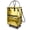 Gold, variant on Reusable Grocery Bag on 5 Wheels, Foldable Rolling Tote Bag with Handle and Zipper Cover, 4 Pockets, Heavy Duty Shopping Cart for Laundry, Market & Trave (Rose Gold, Medium_67L)