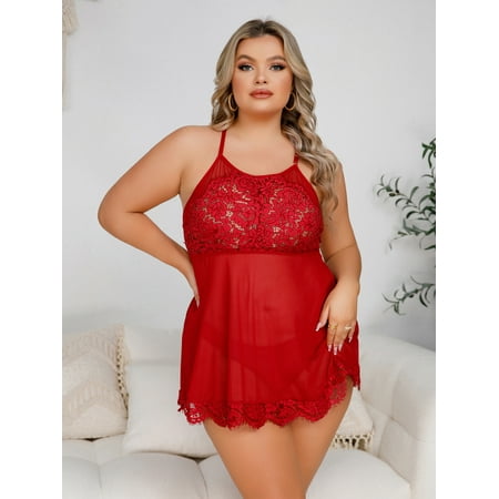 

Sexy Lingerie for Women Plus size Pajamas Lace