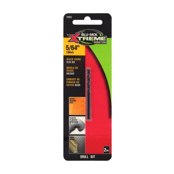 Broca Blu-Mol Xtreme de acero de alta velocidad, 1 paquete, 1,98 mm