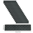 thumbnail image 5 of PPgejGEK 15-Piece Non-Slip Carpet Stair Treads Large Size with Reusable Adhesive Diamond Embossed Indoor Runner for Kids Elders and Pets Easy to Clean, 5 of 9