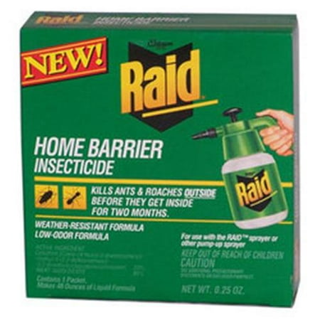 Raid 01442R-12 Raid Home Barrier Insecticide Concentrate - Case of 12
