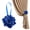 Blue, variant on ZFSBZBS Curtain Tiebacks,Rose Magnetic Curtain Holders,Elegant Decorative Rope Holdback Holder,Home Decor Thin or Sheer Window Drapries Bed Canopy