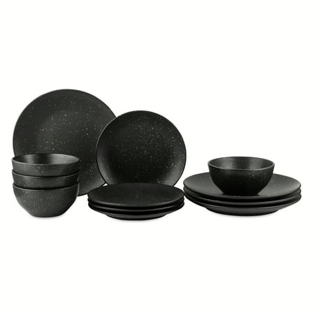 Thyme & Table Merrick 12-Piece Ceramic Dinnerware Set