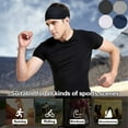 thumbnail image 2 of Sports Headbands for Men and Women (4 Pack) - Lightweight Sweat Band Moisture Wicking Workout Sweatbands for Running, Cross Training, Yoga and Bike,Unisex Hairband, 2 of 8