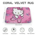 thumbnail image 2 of Hello Kitty Bathroom Rugs, Extra Soft And Absorbent Bath Mat, Non-Slip, Machine Washable, Quick Dry Shaggy Bath Carpet for Bathroom Floor, Tub, Shower, 2 of 8
