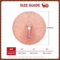 thumbnail image 2 of Sikiie Pig'S Tail Nativity Christmas Tree Skirt, Jesus Christian Winter Holiday Tree Mat Decoration(30-48IN)48", 2 of 6