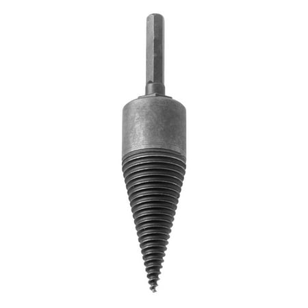 

Drill Wood Splitting Bit Splitter Cone Firewood Bit Hole Log Screw Cone Step Cutter Drill Kindling Woodworking Spiral