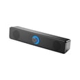 thumbnail image 2 of sweethay Altavoz inalámbrico compatible con Bluetooth Barra de bocina doble Sonido Subwoofer Altavoz Barra de sonido Teatro TV PC de alto volumen Cables de audio/vídeo  350TS, 2 of 8