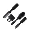 thumbnail image 2 of pitrice Barber Brush And Barber Comb Set Solution For Cleaning Dust And Hair Styling For Professional Grooming Shaving Brush, 2 of 6