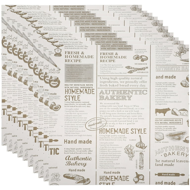 Greased hot sale parchment paper