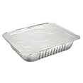 thumbnail image 4 of 20 Pack Half Size Aluminum Pans with Lids, 9x13 Tin Food Storage Trays for Baking, Catering, Table, Food, 4 of 10