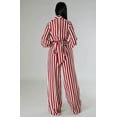 thumbnail image 3 of Striped Pattern Pant Set (S, MultiBlack), 3 of 8