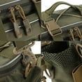 thumbnail image 3 of Fishing Tackle Bag Waterproof Fishing Tackle Storage Bag Large Capacity Multi-pockets Accessories Holder Lures Storage Pouch Portable Fishing Bag for Outdoor Sea Fishing, 3 of 9