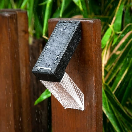 

Solar Light Outdoor Corridor Step Stair Light Outdoor Garden Fence Decorative Wall Light