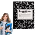 thumbnail image 1 of Wide Ruled Notebook Composition Notebooks Wide Ruled Composition Book Wide Notebook Papersewn Binding Cover Assorted Colors School Supplies, 1 of 9
