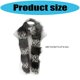 thumbnail image 3 of Reversible Leopards Patchwork Scarf Warm Plush Winter Shawl For Adults Kids Indoor Outdoor Activity Easy Care, 3 of 4