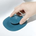 thumbnail image 3 of Colador de silicona TPR Colco Anti-obstrucción azul, 3 of 7