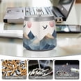 thumbnail image 6 of Yayeee Ashtray with Lid for Cigarette Smokeless Stainless Steel Home Ash Holder, Art Mountains, 6 of 7