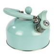 Mainstays Teal 1.8 Liter Stainless Steel Whistling Tea Kettle