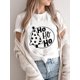 thumbnail image 1 of Camiseta con estampado de estrella de árbol para mujer, ropa de tendencia de los 90, Feliz Navidad, vacaciones, Año Nuevo, 2025, 1 of 5