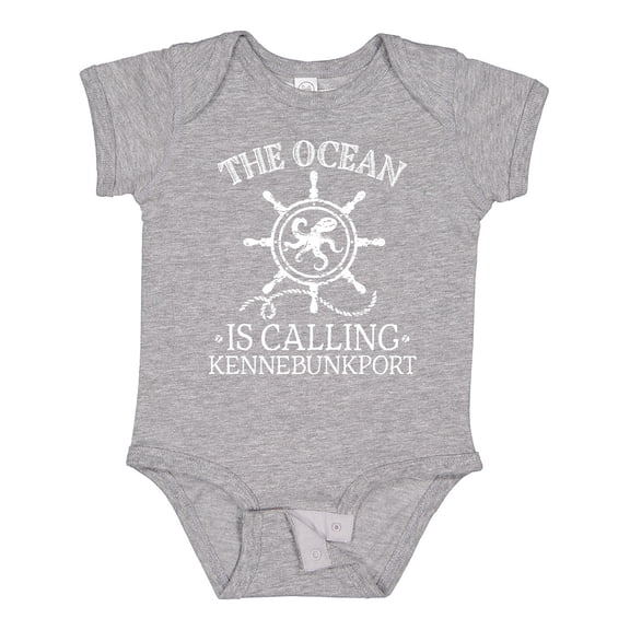 Inktastic Kennebunkport Maine Boys or Girls Baby Bodysuit