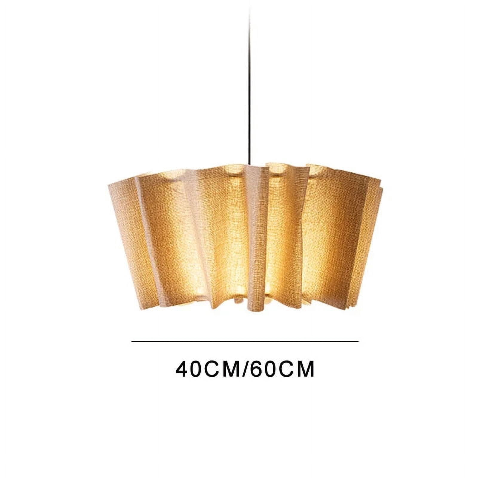 LittleGlovo Japanese Retro Artistic Fabric Chandelier Wabi-sabi Home decor Pendant Light